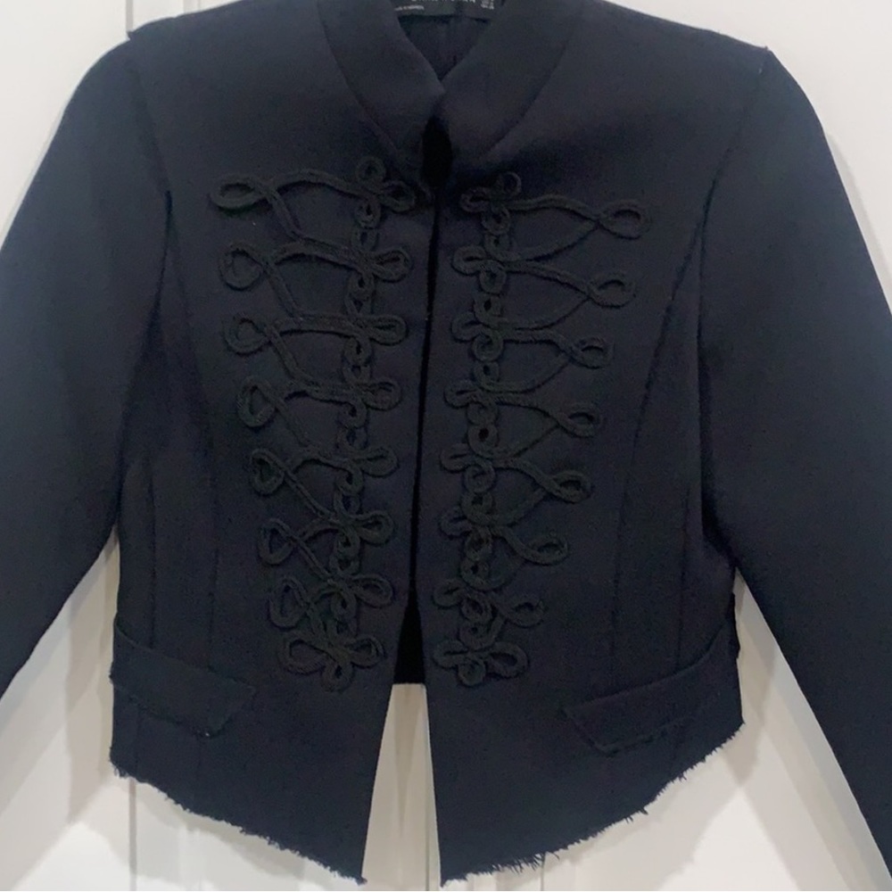 Zara Black Utility Jacket